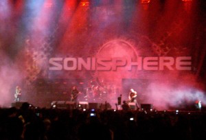 Slayer playing at Sonisphere 2010, Spain